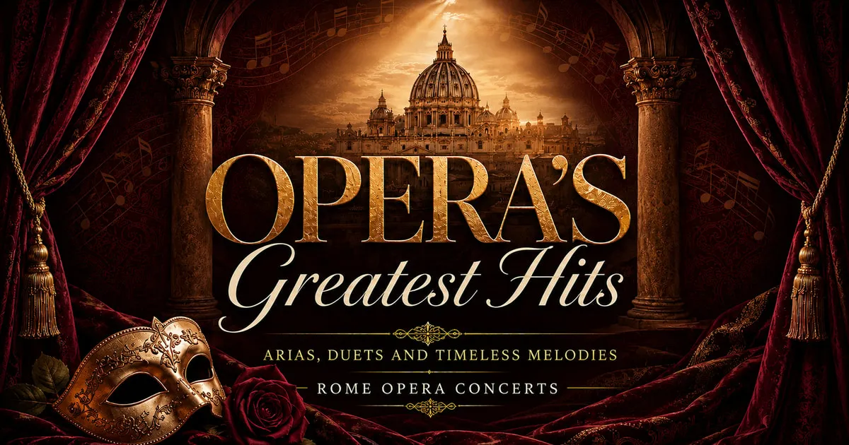 Soprano, tenor and piano in a Trastevere oratory, short spoken introductions, then a drink, a Rome opera concert, opera houses in Rome