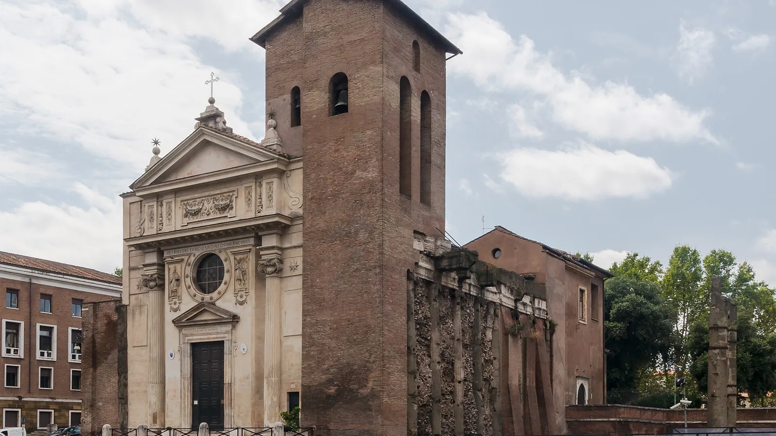 A string ensemble playing in a baroque Roman church, classical concerts rome